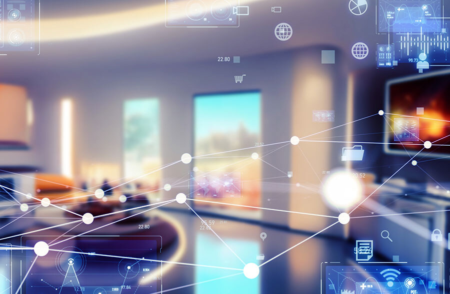 Technische Netzwerkinfrastruktur mit strukturierten Verbindungen